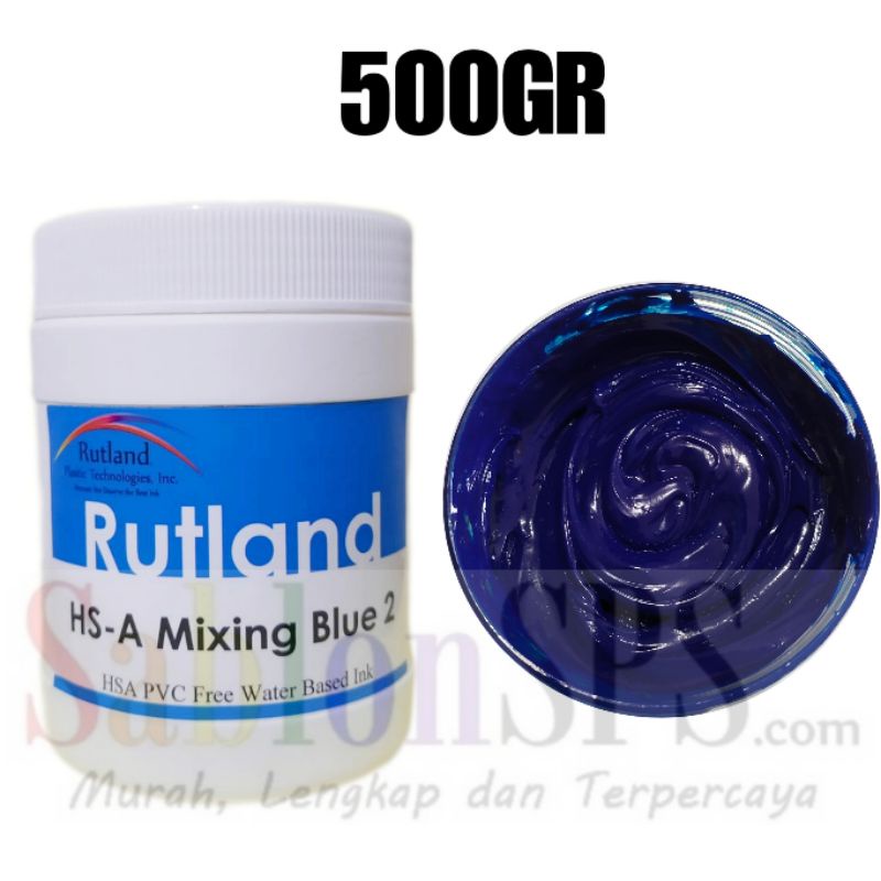 TINTA SABLON RUTLAND SEMI PLASTISOL WATER BASED MIXING BLUE 2 500GR