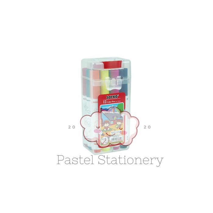 

Color Pen 12 Colors Joyko CLP-56-12 - Spidol 12 Warna Joyko