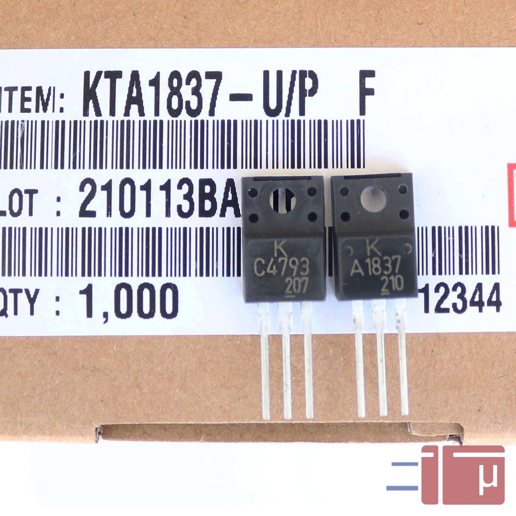 Transistor A1837 C4793 KTA1837 KTC4793 Original KEC