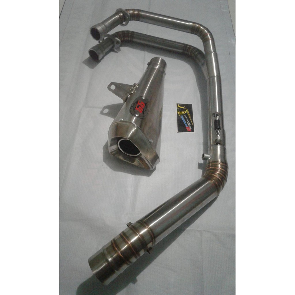 Knalpot Racing Ixil 55 Fullsystem Yamaha R25