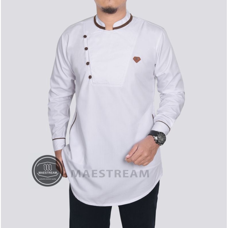 KOKO KURTA KANCING SAMPING LENGAN PANJANG MAESTREAM ORIGINAL KEREN