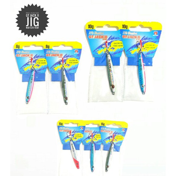 Umpan Jig GT JACK II JIG 10 GR PRO HUNTER