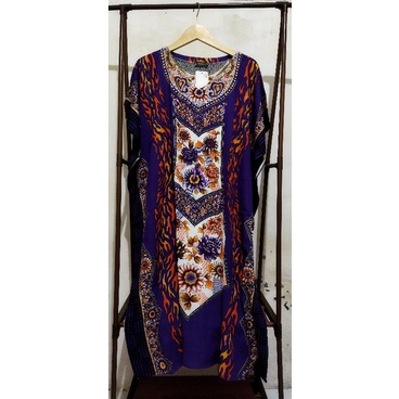 Daster Lowo Serut Kencana Ungu