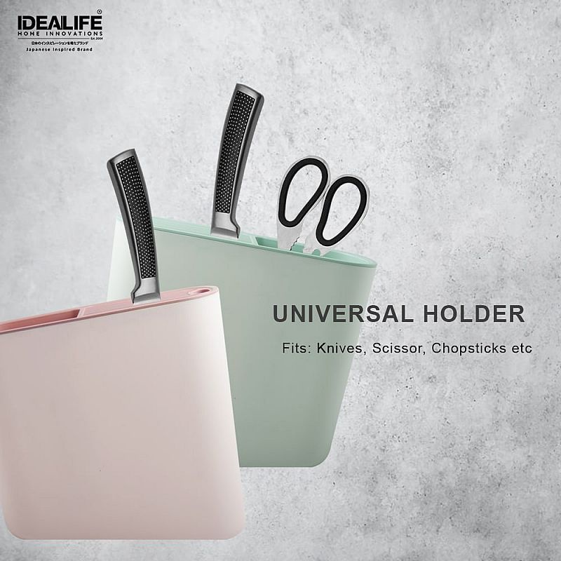 IDEALIFE IL-160a Knife Holder Tempat Simpanan Pisau Dapur - Wadah Pisau Dapur