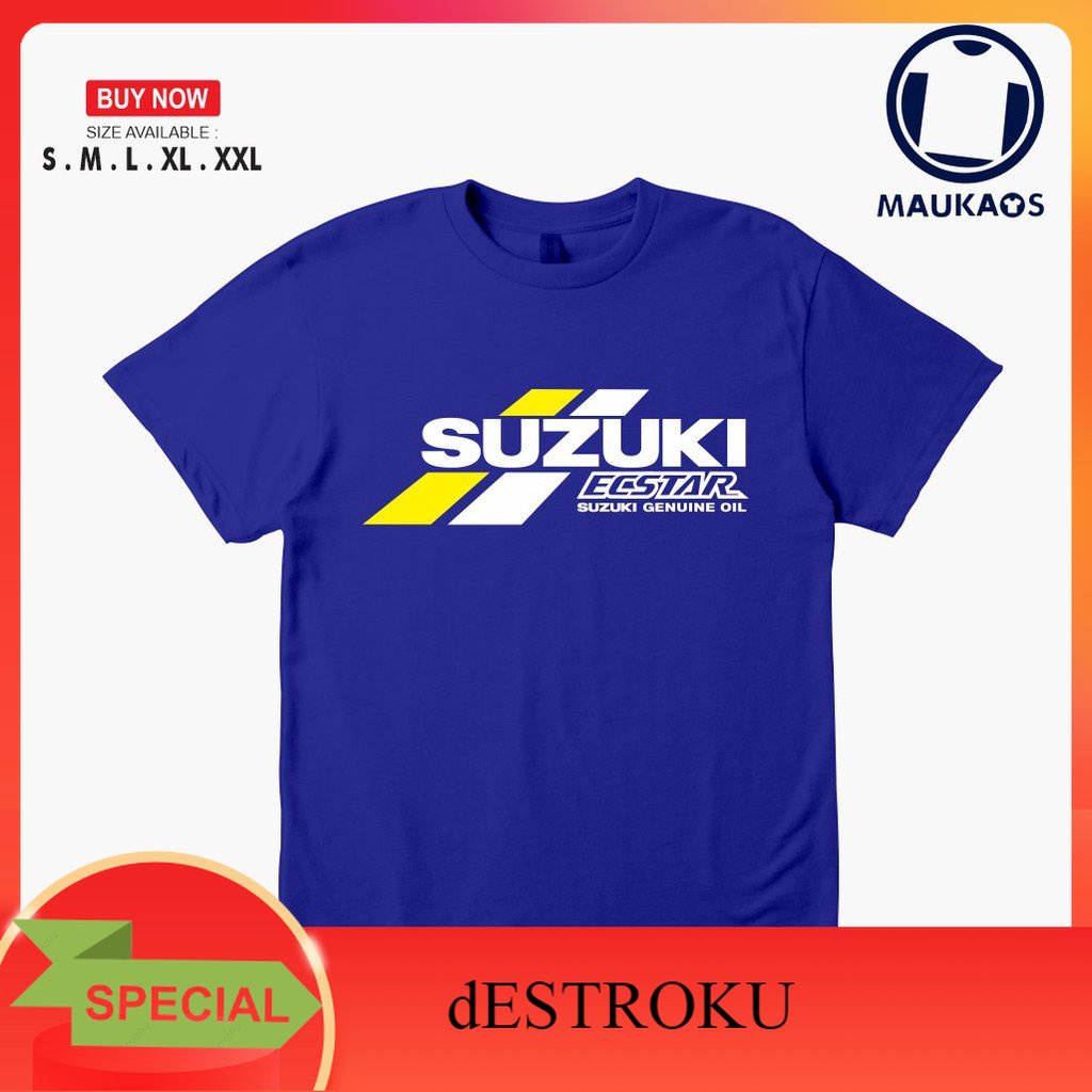 dESTROKU Kaos Motogp Suzuki ECSTAR Team