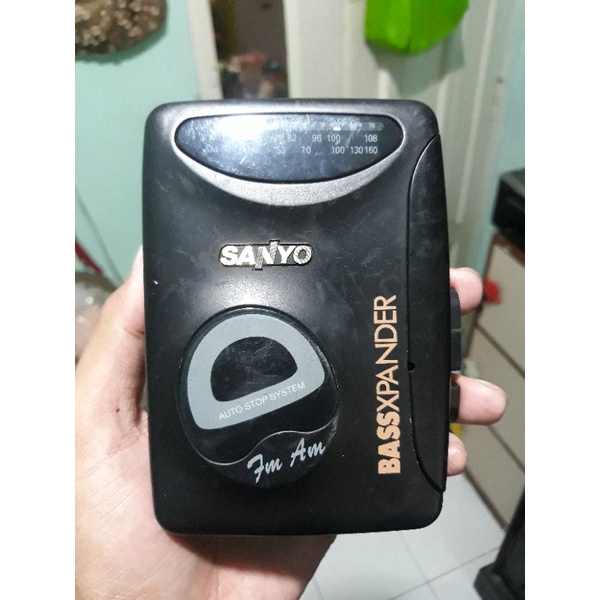 walkman kaset Sanyo vip-3 siap pakai