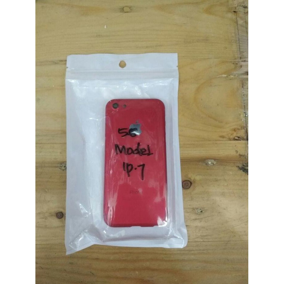 FINLAY IPHONE 5G LIKE IPHONE 7 RED EDITION CASING HOUSING FULLSET CASE COVER RT1796