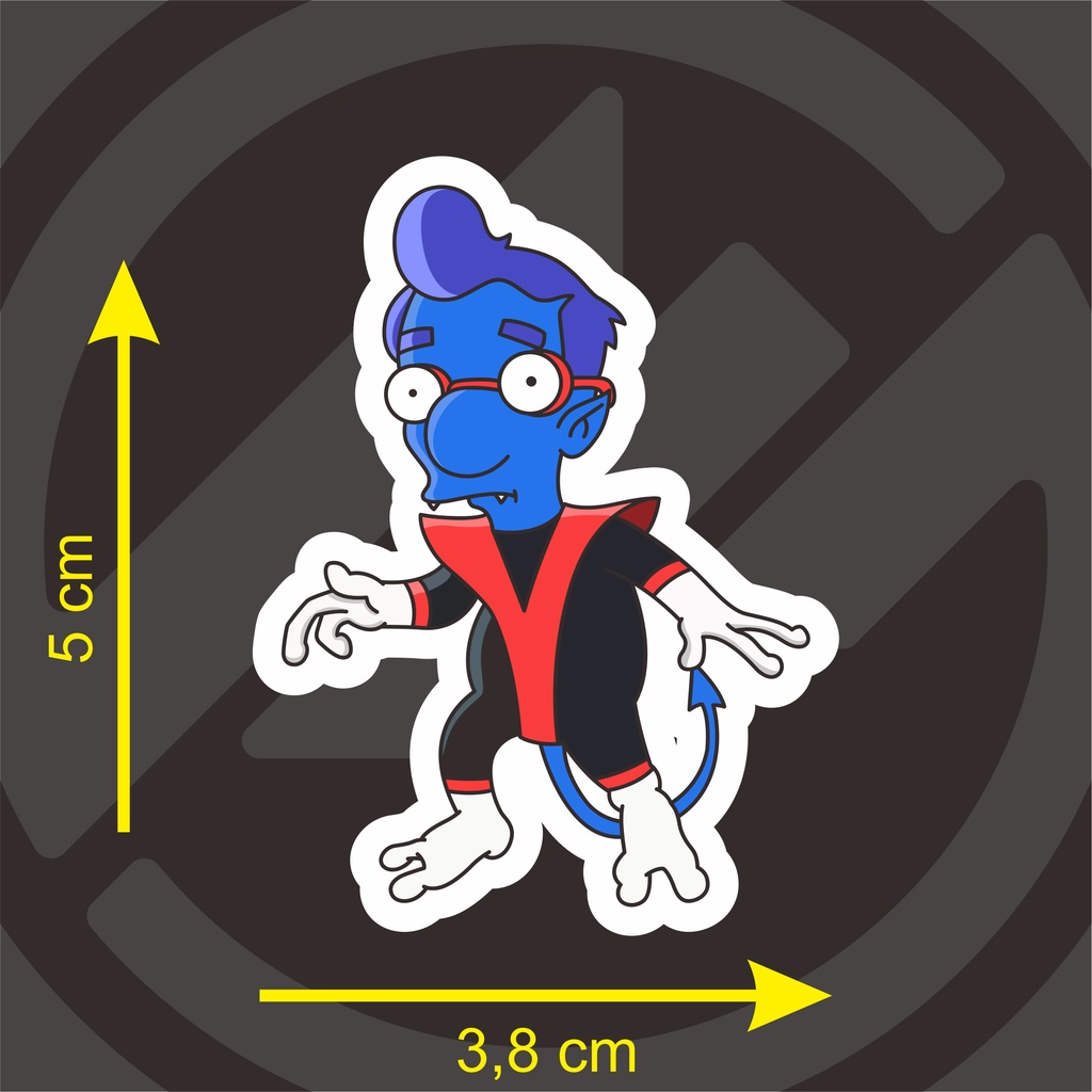 Sticker Print Kiss Cut Simpson Edition - 02