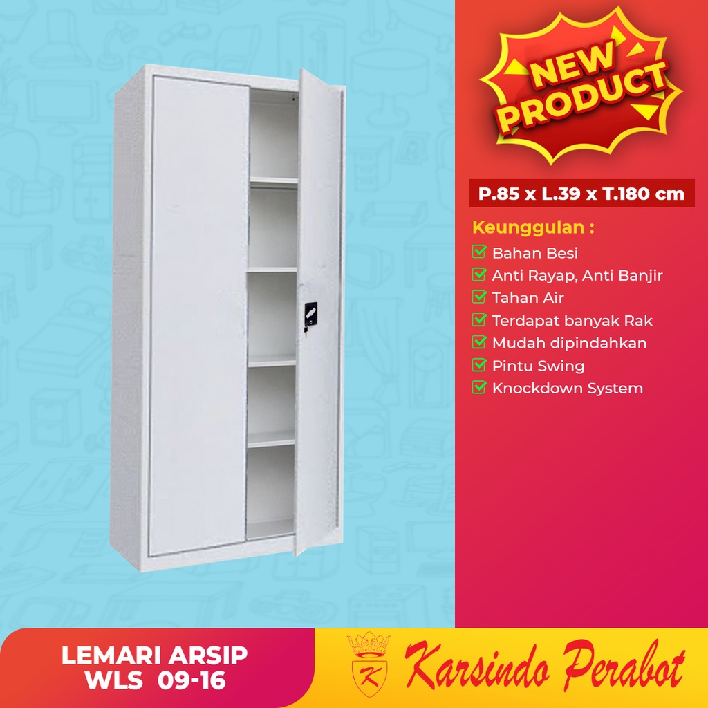 Lemari Arsip Besi/Filling Cabinet WLS 09-16 Import