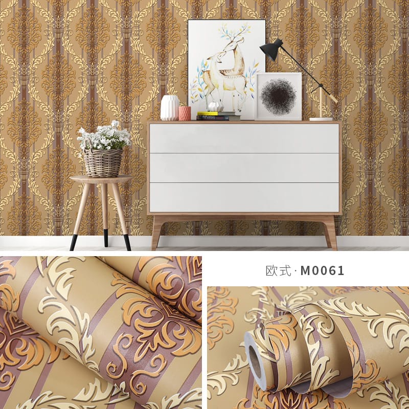 WALLPAPER DINDING MOTIF 3D 45x1000 Cm / STIKER TEMBOK TERMURAH-4