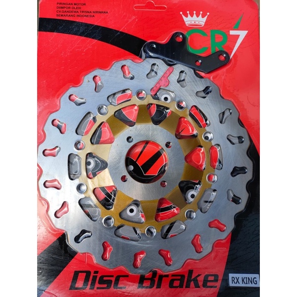 Piringan lebar RX king new disc cakram lebar RX king 300mm plus breket model daytona