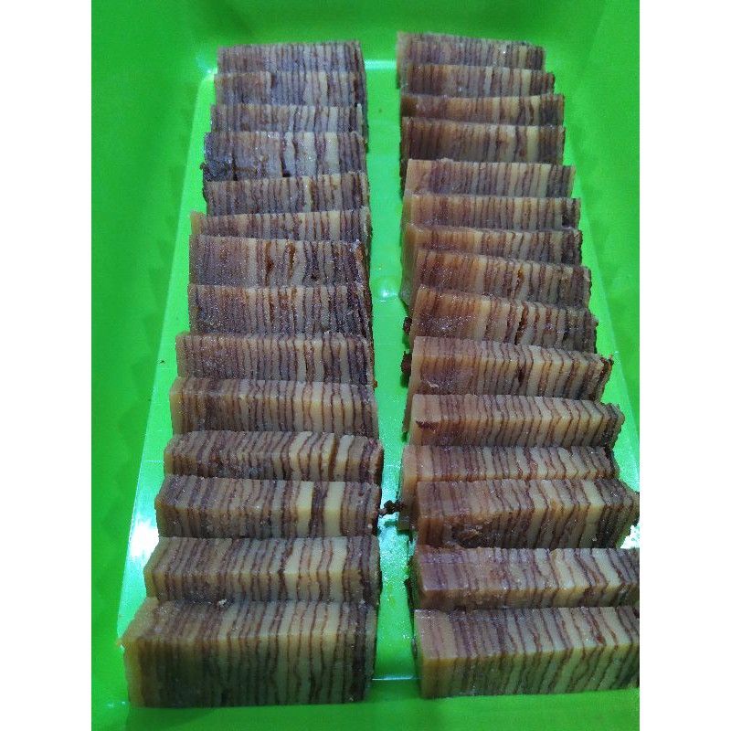 

lapis maksuba khas palembang ukuran 20x20