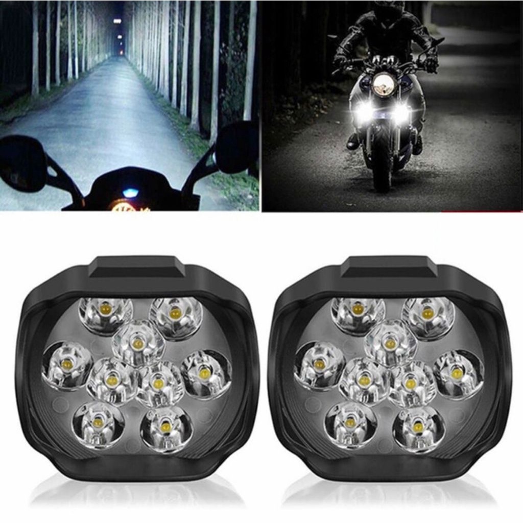 LAMPU TEMBAK SPION MOTOR 12/6 MATA 10 WAT WATERPROOF | LAMPU SOROT LED SPION 12/6 MATA 10 W | LAMPU TEMBAK LED 12 MATA