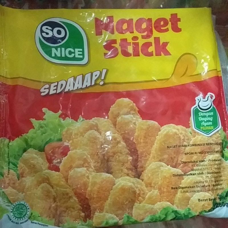 

sonice nagget stick 250g