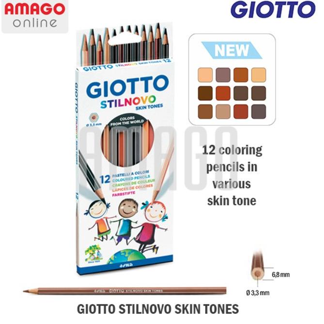

STAR BRANDS GIOTTO STILNOVO SKIN TONES - CARDBOARD - 12 COLORS - 257400