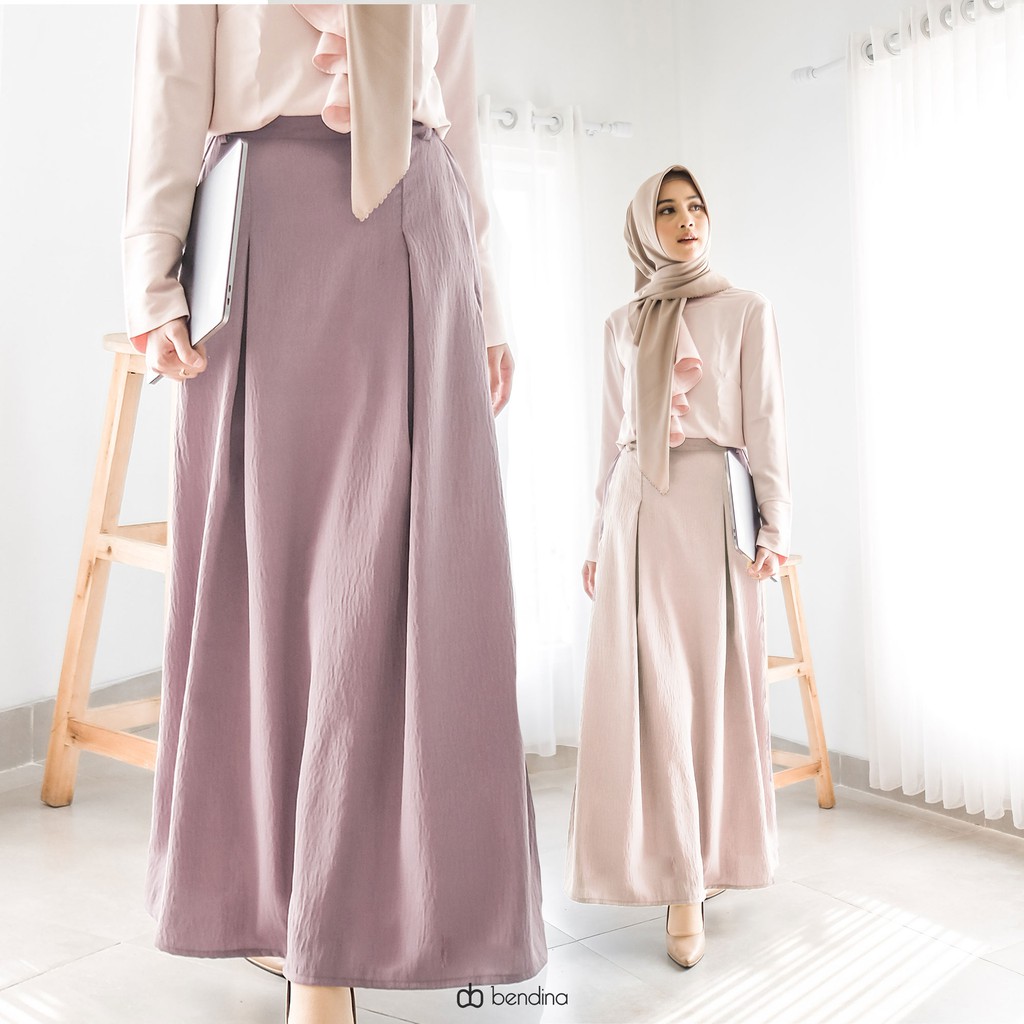 THISISBENDINA Rok Panjang Polos Katun NAOMI Skirt All Size