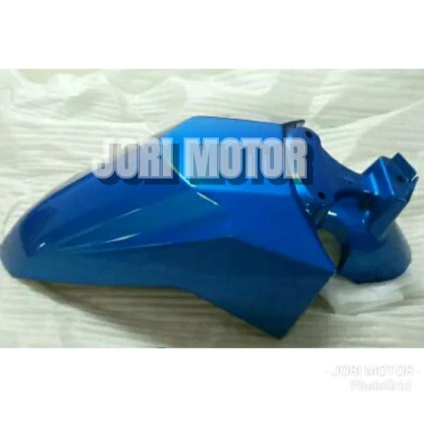 KREDIT SPAKBOR MOTOR CUSTOM JAPSTYLE. SPAKBOR DEPAN HONDA BEAT FI WARNA BIRU DISKON