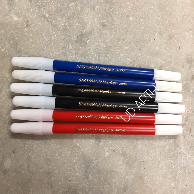 

Spidol Kecil Snowman / Spidol Snowman Merah Hitam Biru Kecil / Spidol Ecer