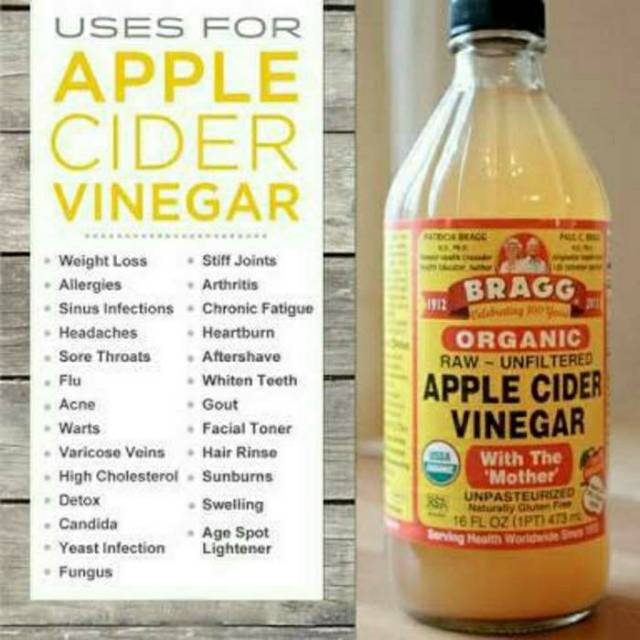 

BRAGG APPLE CIDER VINEGAR 473ML / CUKA APEL BRAGG GARANSI ORI