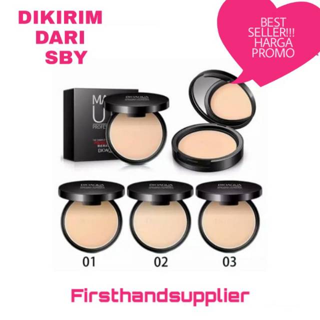[ Original ] Bioaqua Compact Powder Bedak Padat Best Seller