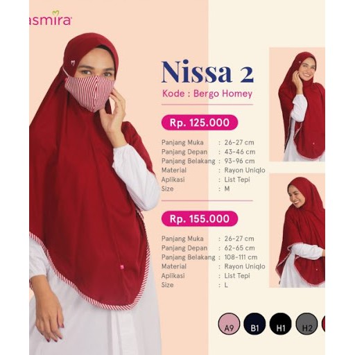 [COD] JILBAB INSTAN PASMIRA NISSA 2 TERBARU 2021