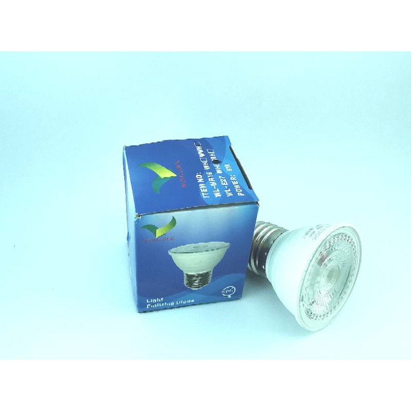 LAMPU LED DOWNLIGHT / LED PLAFON / LAMPU DINDING / 6 WATT/ E27 / LAMPU HALOGEN / CAHAYA PUTIH DAN WARMWHITE (kuning)