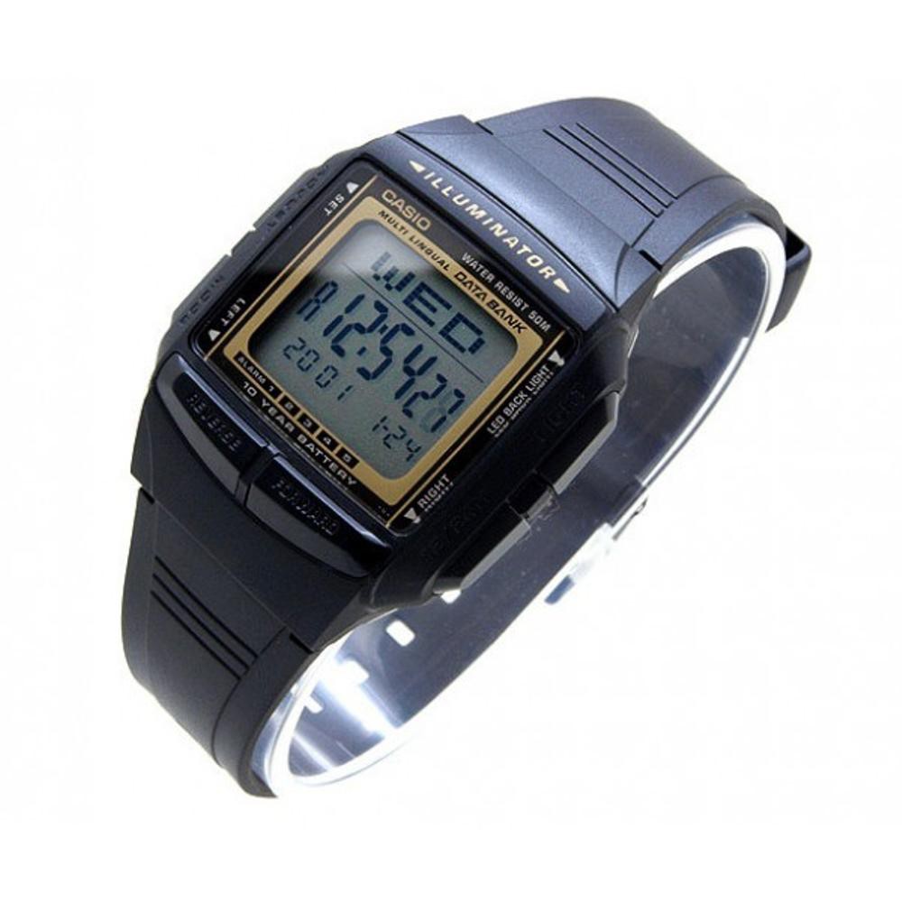 Jam Tangan Casio Data Bank Original Pria Wanita DB 36 9A