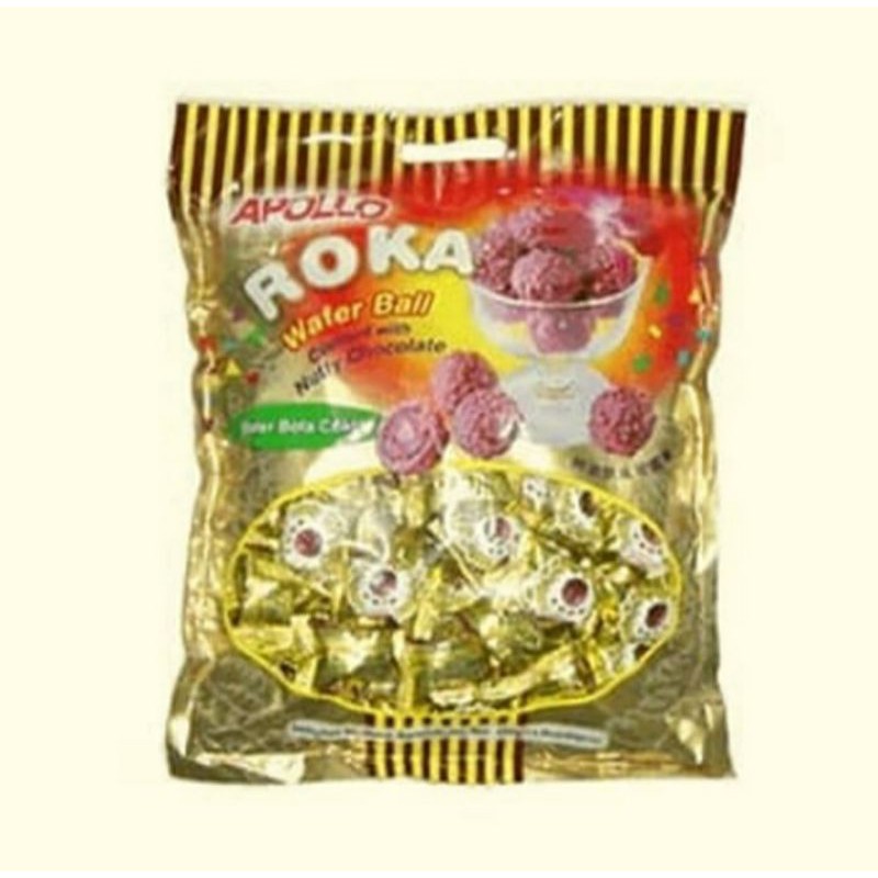 

Snack / Camilan Coklat Roka Ball Chocolate Apollo Refill 70 pcs