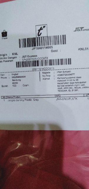 Jangka Sorong Plastik Murah Manual