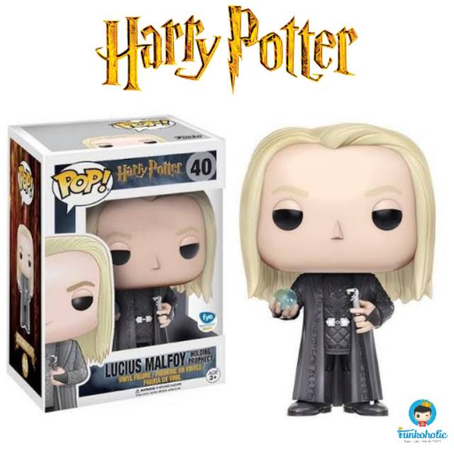 Funko POP Harry Potter - Lucius Malfoy (Holding Prophecy) [FYE Exclusive Stickered] #40