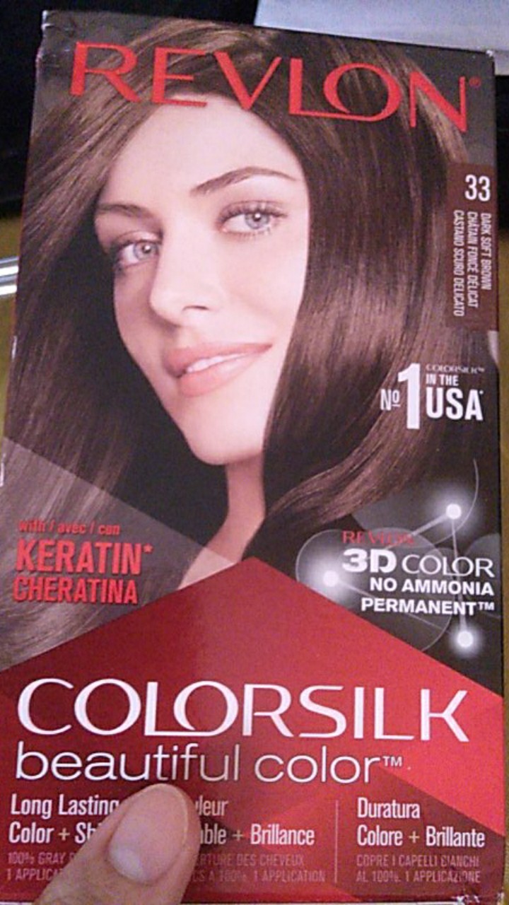 Revlon Colorsilk Beautifull Color No 33 Dark Soft Brown Shopee Indonesia