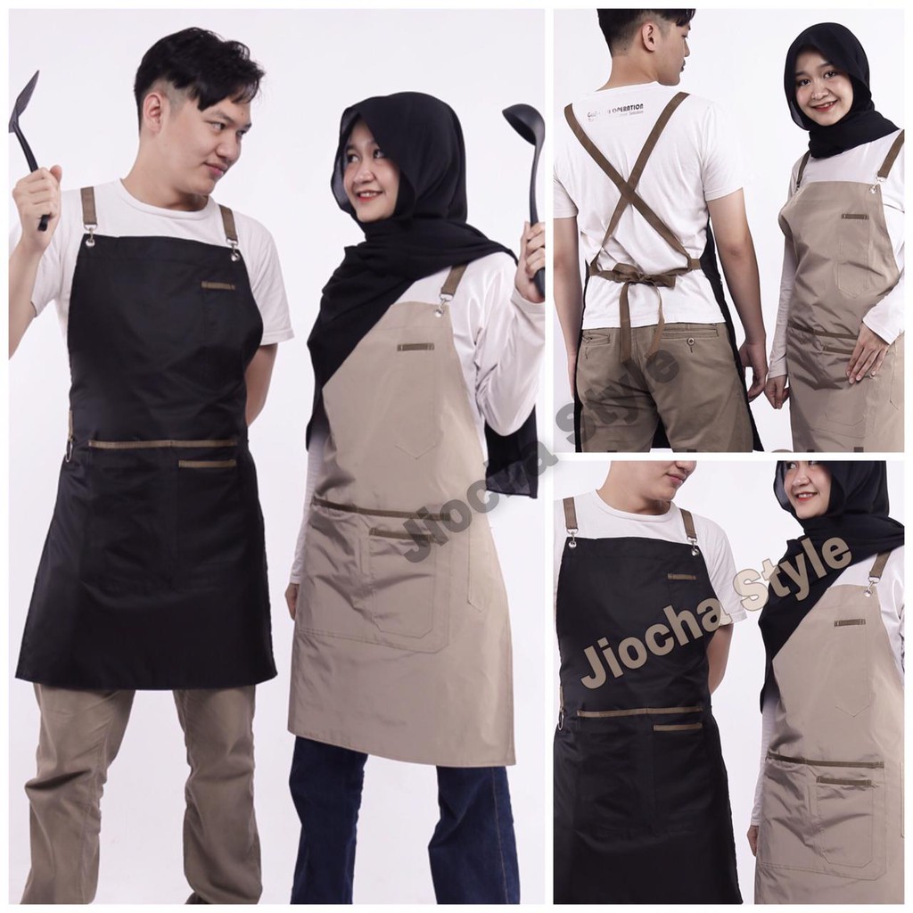 APRON / CELEMEK / APRON MASAK / APRON BARBER / APRON CHEF /APRON BARISTA /