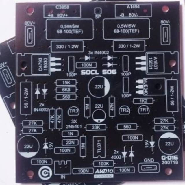 PCB SOCL 506, FIBER, PERTINAK