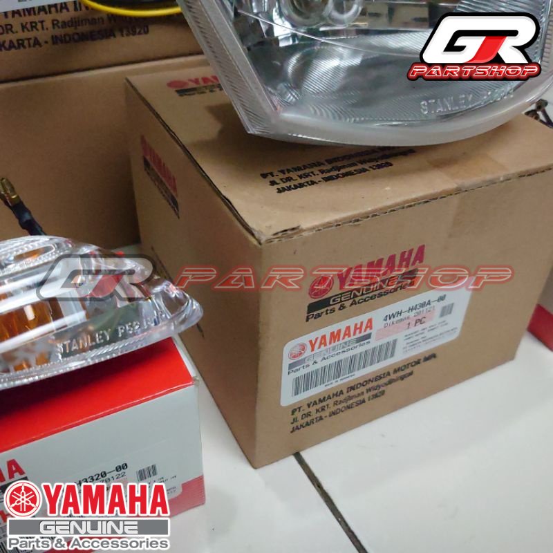 lampu set f1zr vega old ori ygp fizr fiz f1z r reflektor depan sen stoplamp stop lamp fullset fiting bohlamp original yamaha