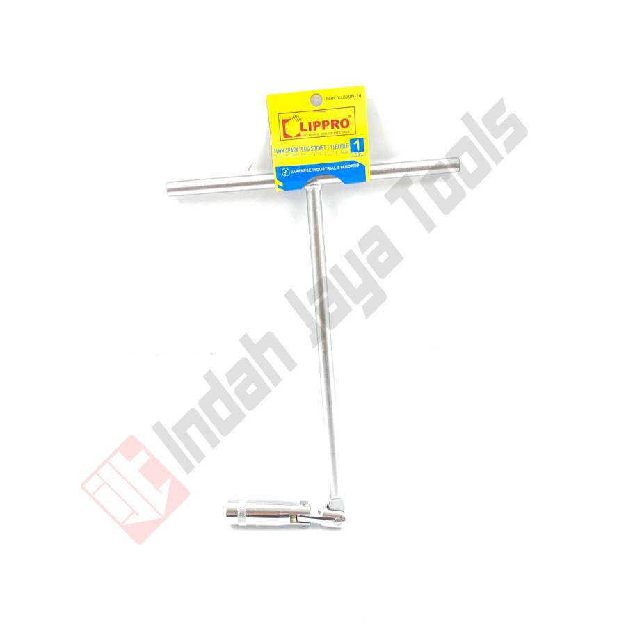 LIPPRO Kunci Sok Busi Fleksibel 14 mm Livina XMAX Bajaj - Socket T