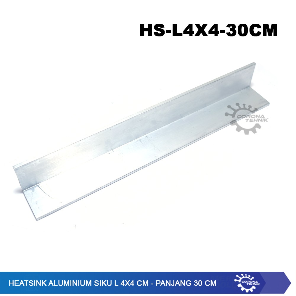 Heatsink Siku L 4x4 cm - Panjang 30 cm Alumunium