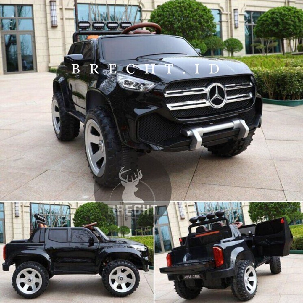 Jual Mainan Anak Mobil Aki Mercy X-class MOB 2017 (Khusus JNE Trucking