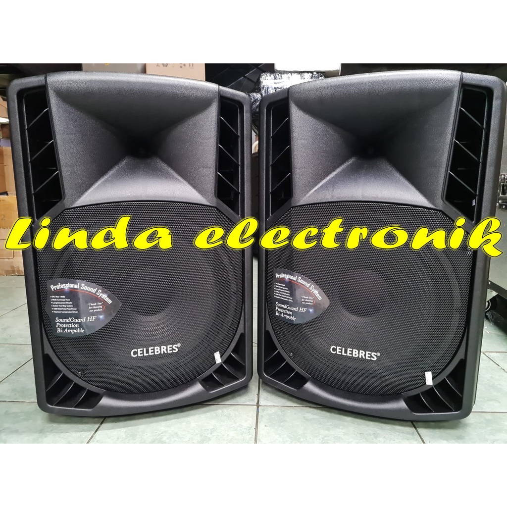 speaker aktif pasif celebress 15-14 model rcf 2bh 15 inch 800watt