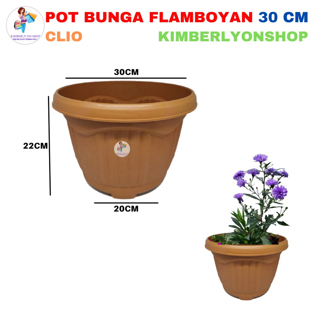 Pot bunga  pot tanaman  pot flamboyan 30