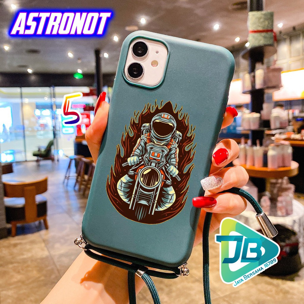 Softcase Slingcase Tali Lanyard Candy ASTRONOT Xiaomi Redmi 6x Mi A2 6 Pro A2 Lite JB3904