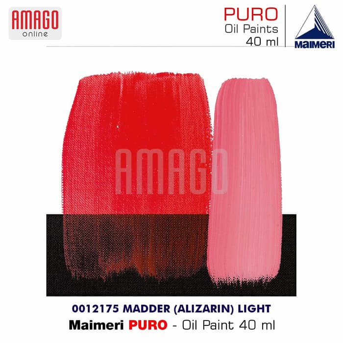 MAIMERI PURO - OIL PAINT - MADDER (ALIZARIN) LIGHT - 40ML - M0012175