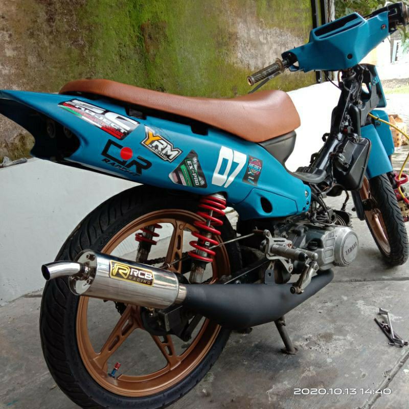 Knalpot Fizr F1zr Standar Racing RCB kwalitas super