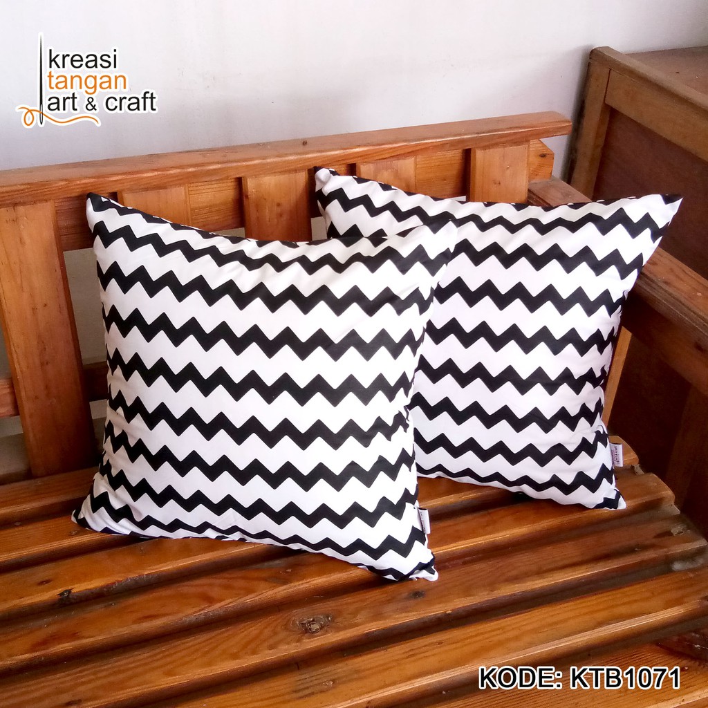 SARUNG BANTAL SOFA Ukuran 30x50, 40x40, 45x45, 50x50, 60x60, 70x70 - KTB1071