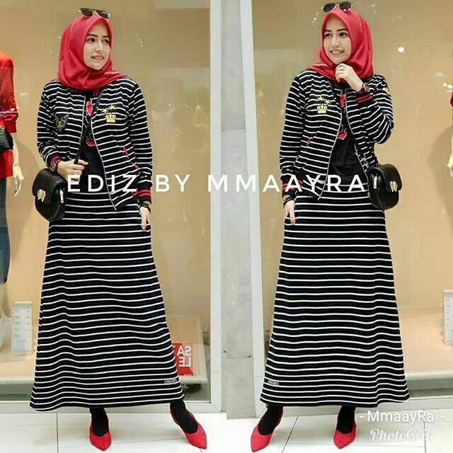 Stelan rok jaket Ediz set by Mmaayra