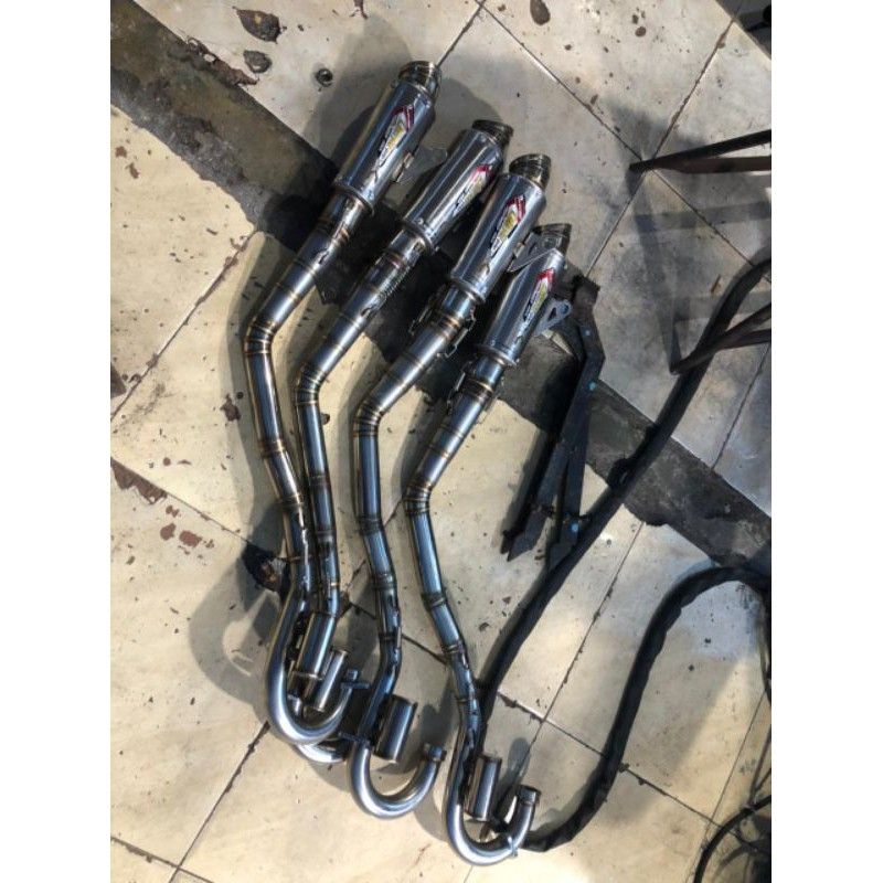 Knalpot Creampie Original Jogja Honda Crf 150 Supermoto Klx Dtracker Cp3 New 200CC Stainlees Origina