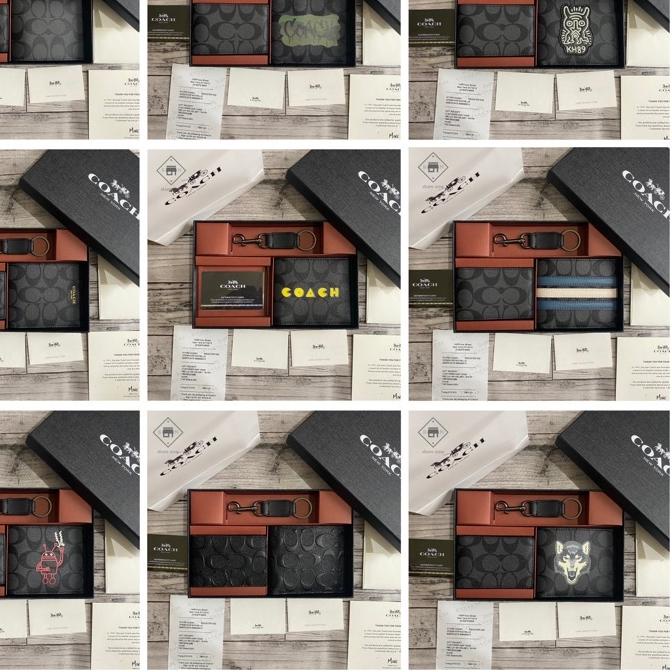 10.10✔️COACH WALLET FULLSET / DOMPET COACH PRIA FACTORY OUTLET|SQ8