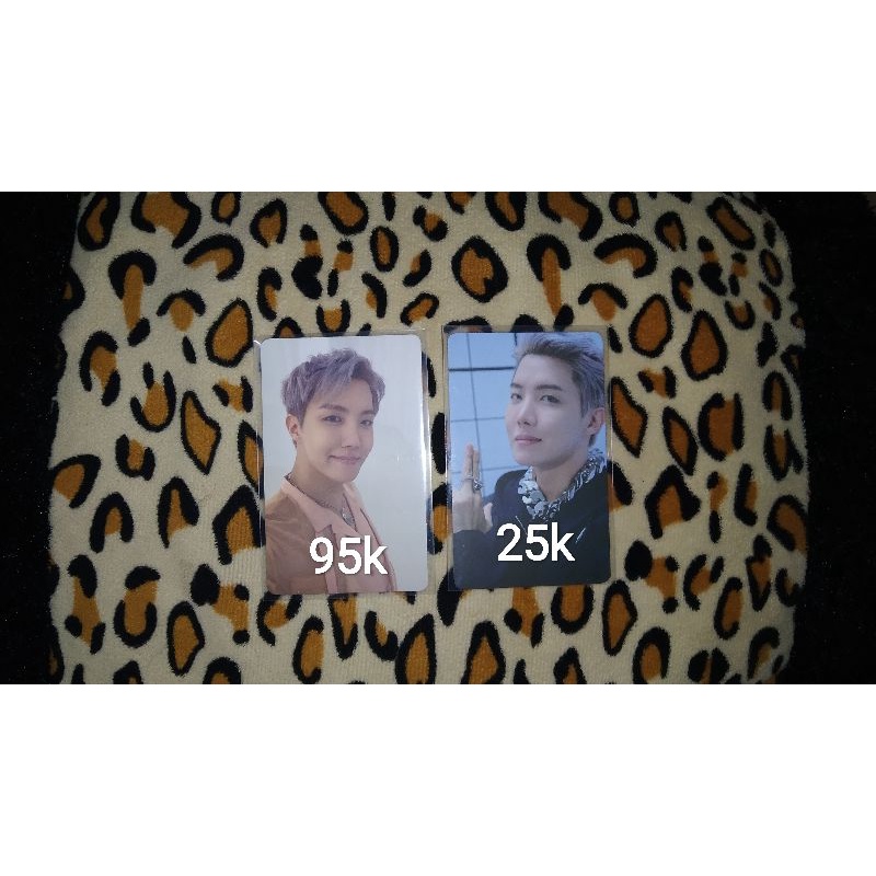 Photocard Jhope BTS postcard RM BTS Proof Compact Ver Photocard JHope Proof Standart Ver