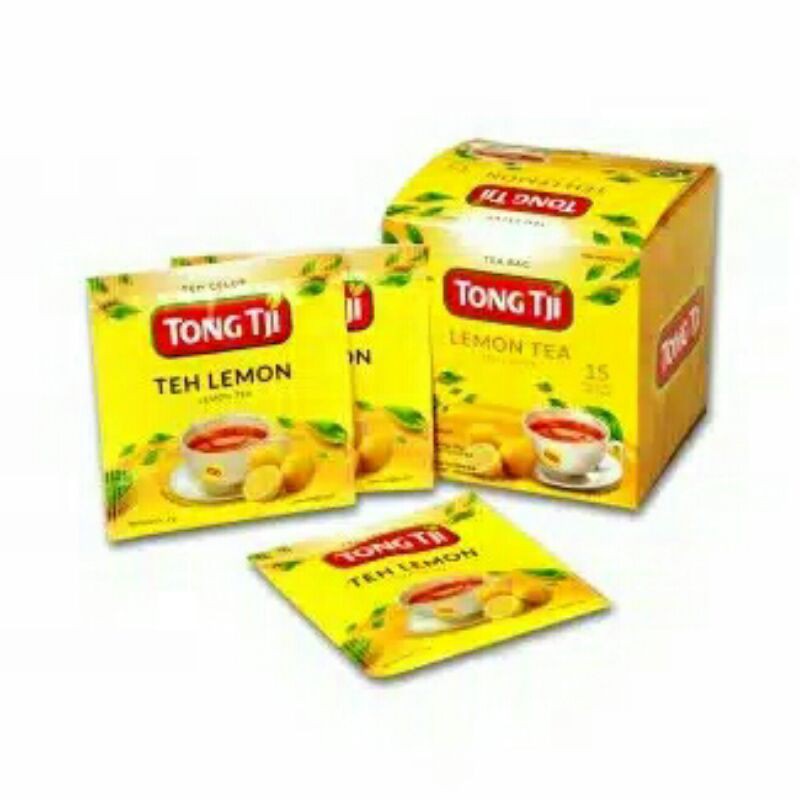 

Tong Tji Lemon tea - 1 pack isi 15's ( Teh celup dengan amplop )
