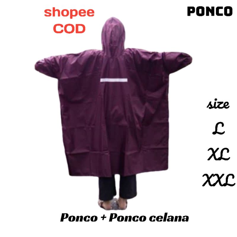 RAINCOAT !! JAS HUJAN MANTOL PONCO BAHAN PARASUT MIC / BIWAY BEST CUALITY ANTI REMBES