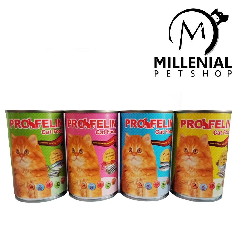 Makanan Kucing basah PROFELINE cat 400gr kaleng wet food korenet 400 gr